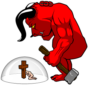 Résumé intelligent et catholique des événements du "Temps de la Fin" Satan-detruit-le-chrc3a9tien