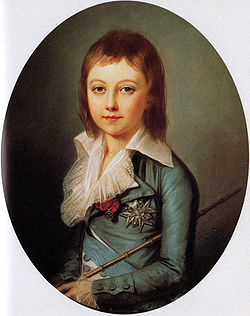 Le Grand Monarque, Bientôt ! Louis-xvii-nc3a9-en-1785-alexandre-kucharski