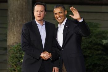 Cameron et Obama