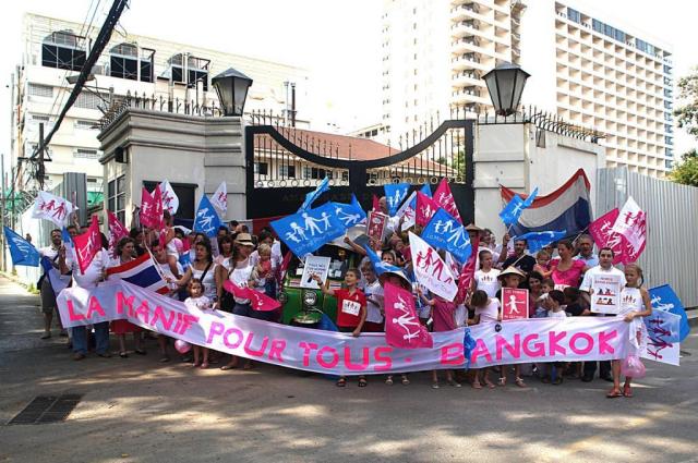 Bangkok et la manif pour tous