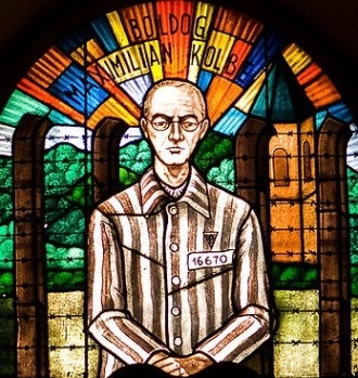 Père Kolbe, mort en camp de concentration